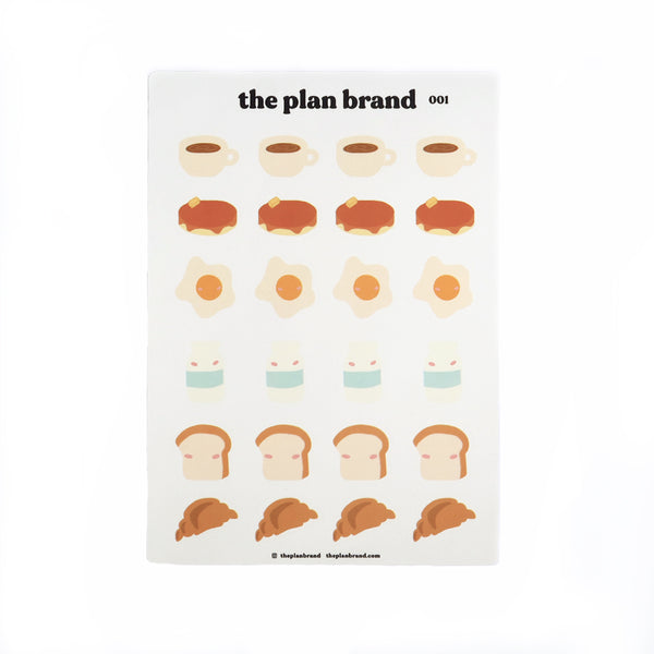 Planner Sticker Sheets - The Plan Brand